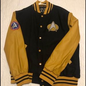 Star Trek Embroidered Letterman Jacket